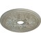 Ekena Millwork Rose and Ribbon Ceiling Medallion (Fits Canopies up to 4"), 23 5/8"OD x 4"ID x 1 1/2"P, Flash Gold CM23ROFLS - alternate 2